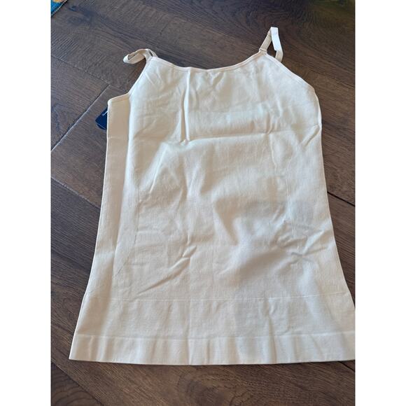 Empetua Comfort All Day Everyday Scoop Neck Cami Tank Top Beige Women's XL NWT - Picture 5 of 8